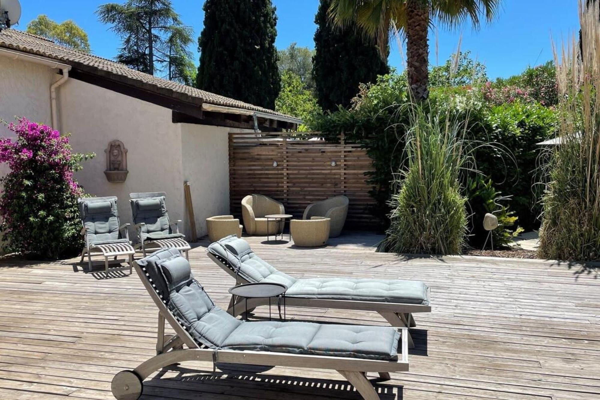 06V - Beautiful Villa With Spa Pool And Tennis Biot Εξωτερικό φωτογραφία