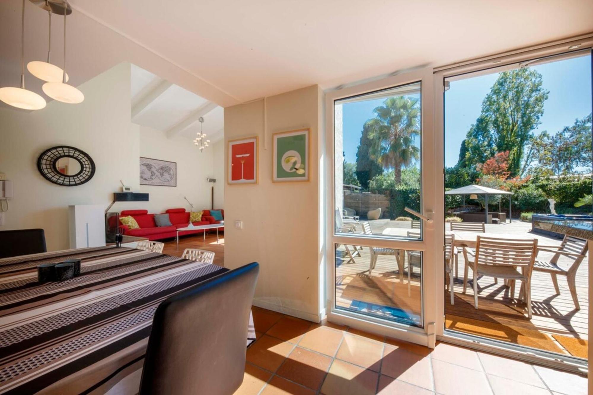 06V - Beautiful Villa With Spa Pool And Tennis Biot Εξωτερικό φωτογραφία