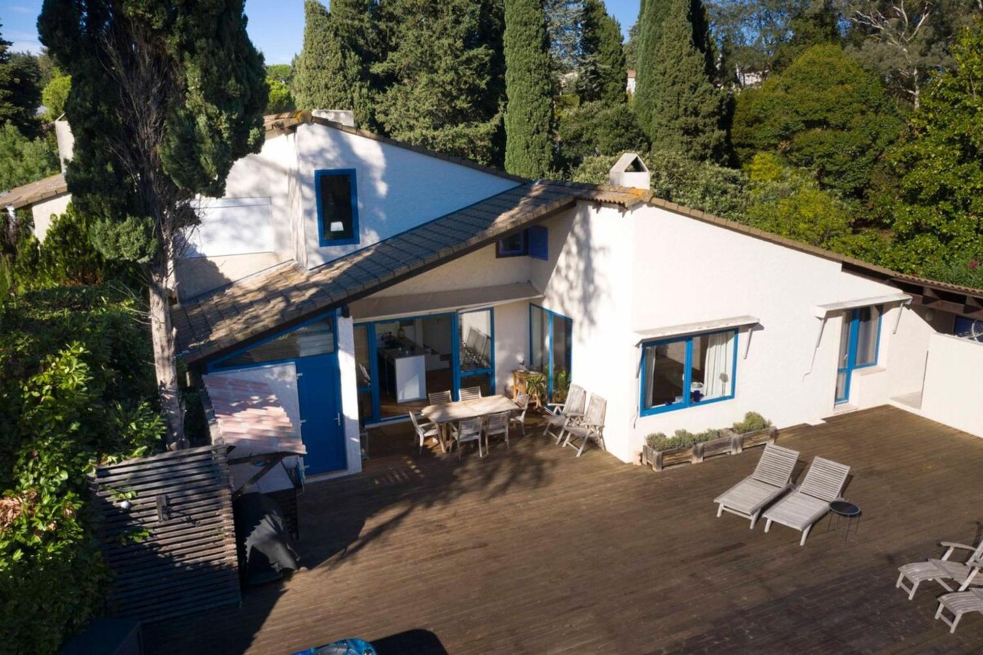 06V - Beautiful Villa With Spa Pool And Tennis Biot Εξωτερικό φωτογραφία